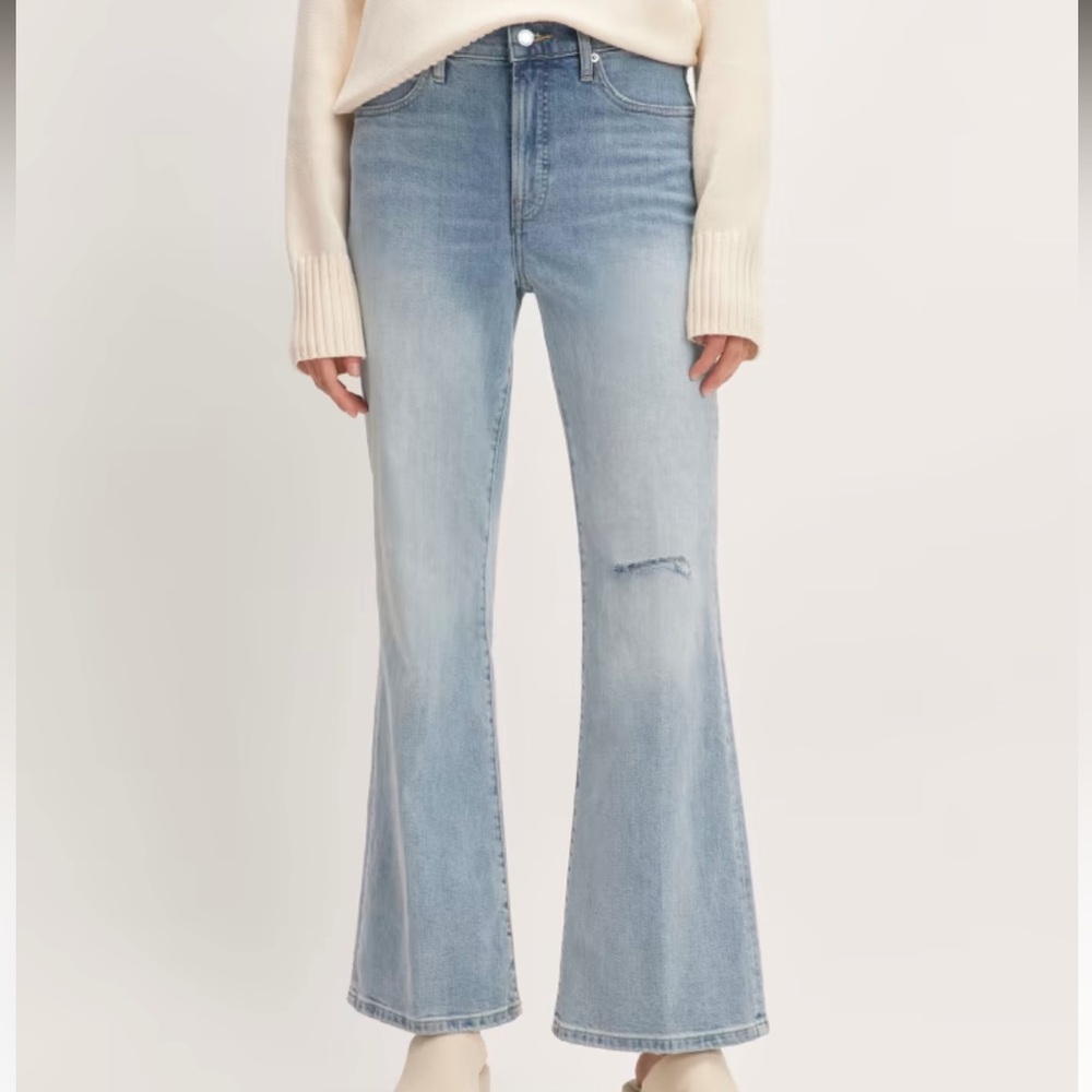 Everlane high rise flare